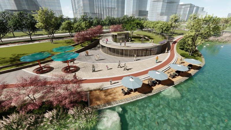 青島城發(fā)集團(tuán)成功中標(biāo)“青島藍(lán)谷健身綠廊、青島藍(lán)谷濱河公園、藍(lán)色硅谷濱海景觀 整治工程（三期）”代建項目