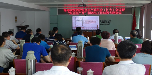 青島城發(fā)集團(tuán)召開安全生產(chǎn)委員會(擴(kuò)大)會議暨“安全生產(chǎn)月”和防汛工作部署專題會議