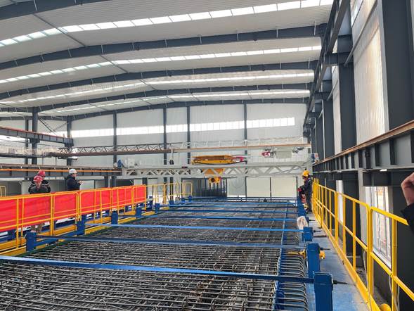 開(kāi)工大吉 城鐵智造生產(chǎn)線正式啟用