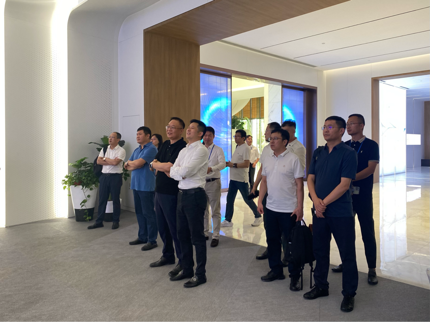 集團(tuán)公司董事長王元斌率隊(duì)赴杭州、蘇州考察調(diào)研